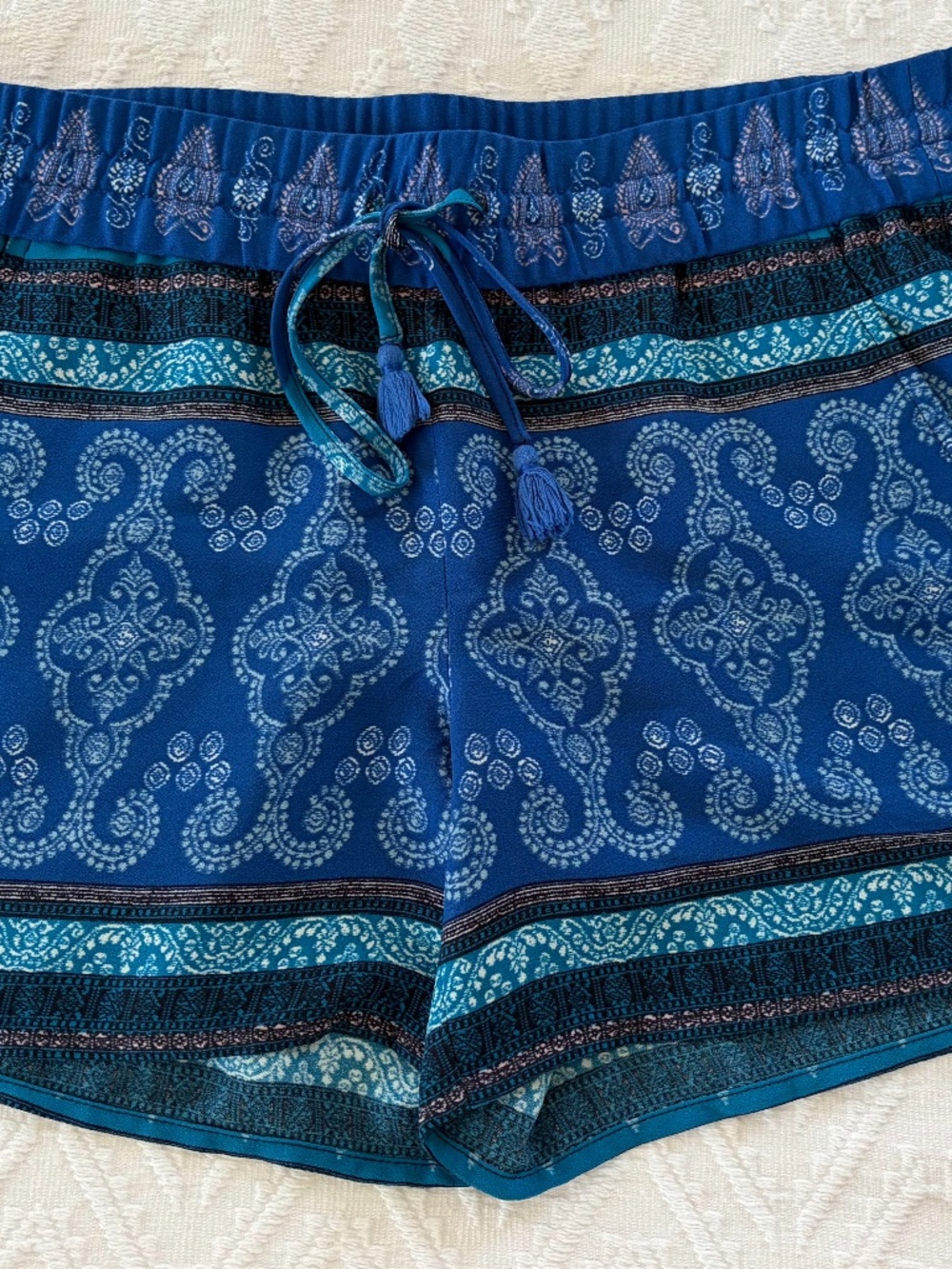 Loft Paisley Shorts